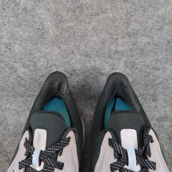 Nike Shoes Mens 9.5 Zoom Winflo Running Sneakers Athletic Trainer Gray Black - Picture 3 of 14